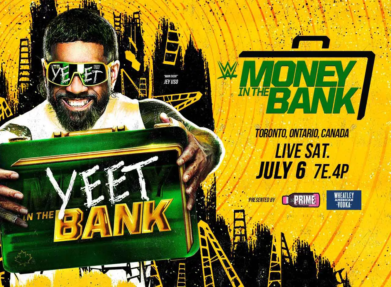 Key art for WWE: Money in the Bank 2024